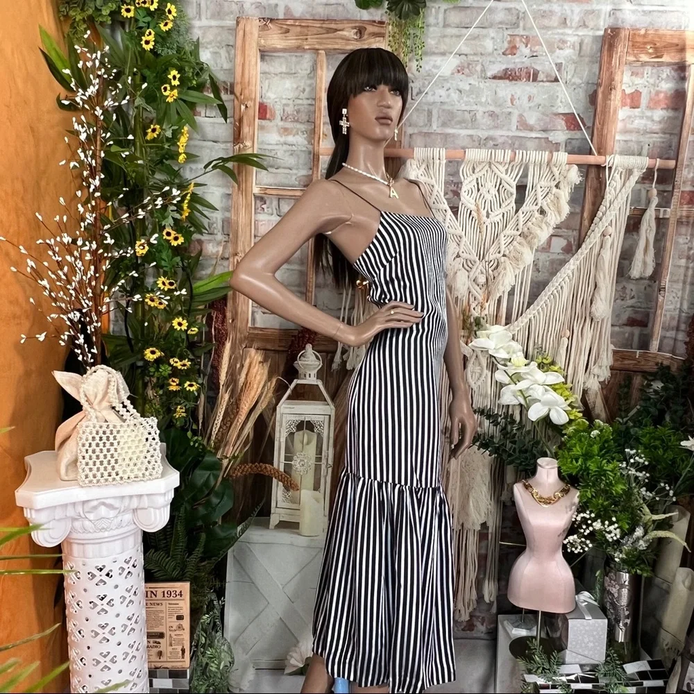 Elizabeth & James Navy combo, Jewel. Midi dress - Picture 10 of 16